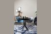 Miniature Grey plastic armchair Tango 2
