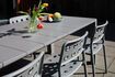 Miniatuur Grijze stalen tuintafel Alban 2