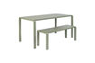 Miniatuur Groene aluminium tuinbank Vondel 5