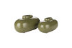 Miniatuur Groene aluminium vaas M Droplet 3