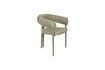 Miniatuur Groene polyester fauteuil Heels 1