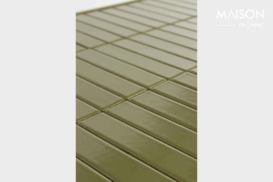 Groene salontafel Tiles - 8