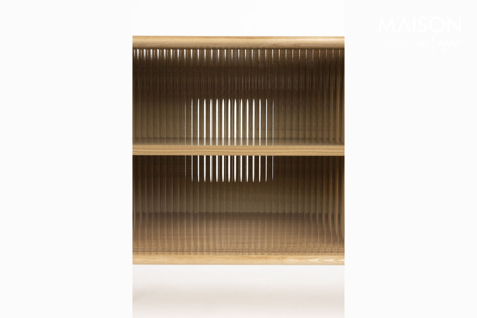 Groot dressoir in natuurlijk eikenfineer Rise - 7