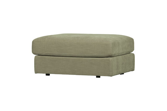 Großer Hocker Grüner Webstoff FAMILY