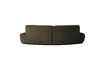 Miniaturansicht Halbrundes 4-Sitzer Sofa Samt Braun Melange Batavier 5