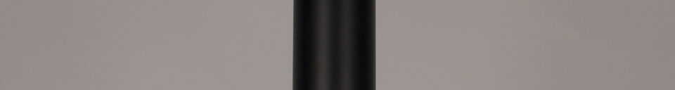 Materialbeschreibung Hängelampe Größe M aus schwarzem Eisen Duct