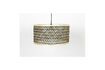 Miniature Hanging lamp in beige bamboo wood Isla 5