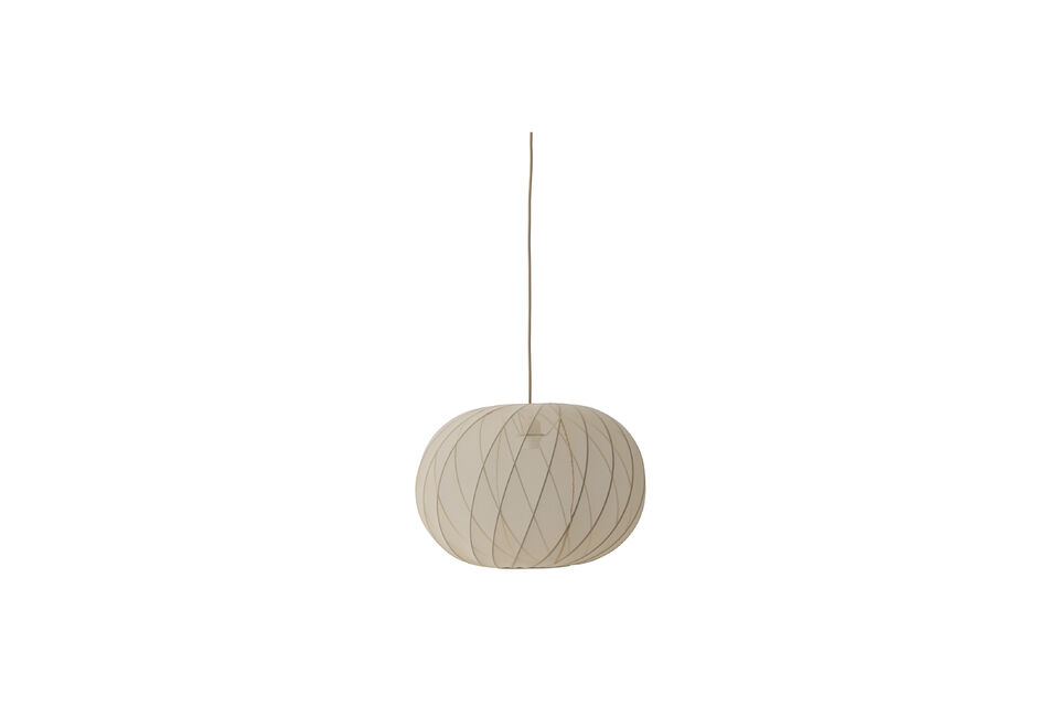 Hanglamp D50xH35 cm van polyester natuur Piola Bloomingville