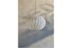 Miniatuur Hanglamp D50xH35 cm van polyester natuur Piola 5