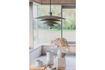 Miniatuur Hanglamp ijzer beige Cole 2