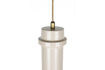 Miniatuur Hanglamp L van roze ijzer Duct 4