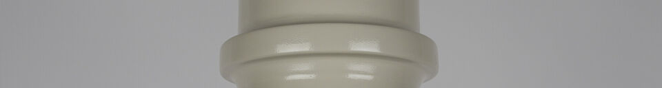 Benadrukte materialen Hanglamp S grijs metaal Duct