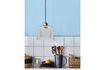 Miniatuur Hanglamp van transparant bubbelglas HDBell 2