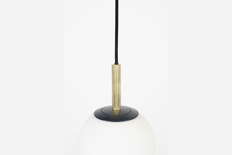 Hanglamp zwart glas 18 cm Orion - 12