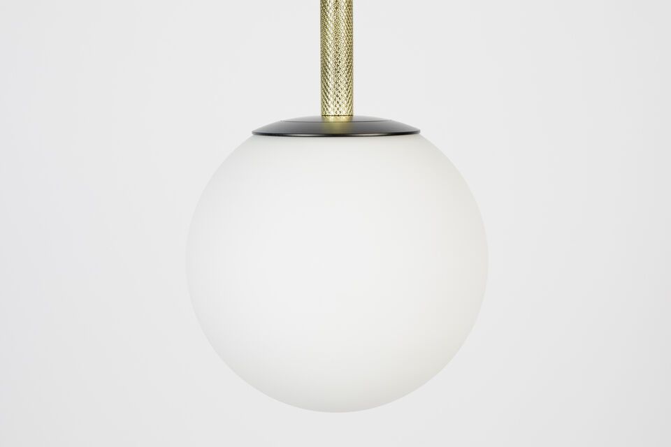 Hanglamp zwart glas 18 cm Orion - 13