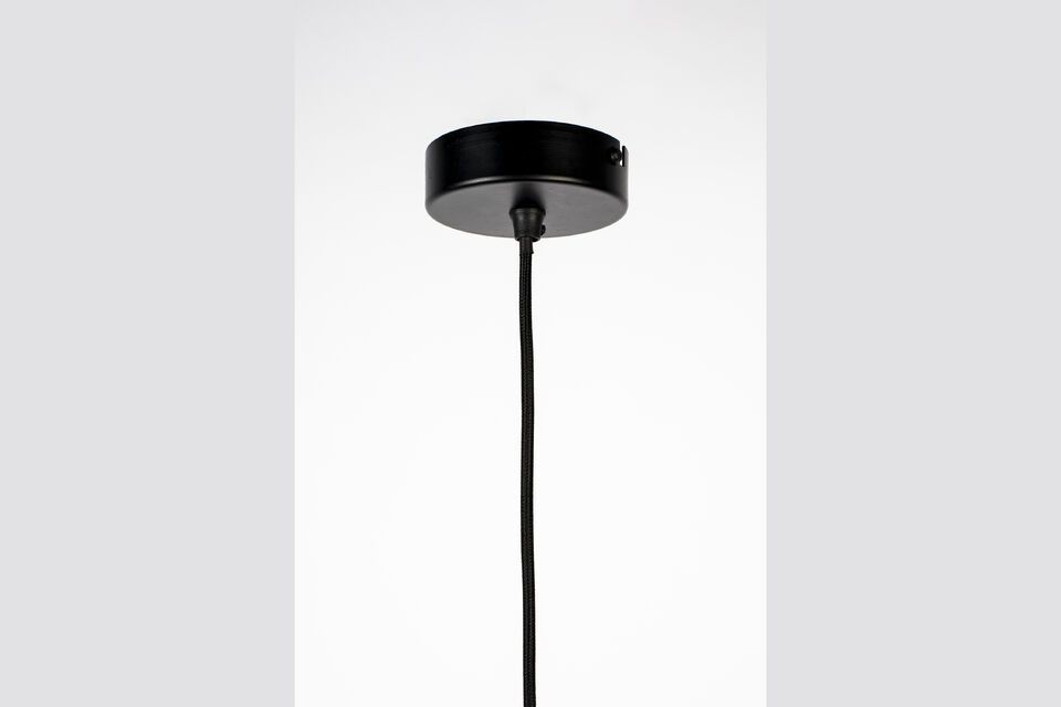 Hanglamp zwart glas 18 cm Orion - 14