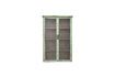 Miniature Hazem solid wood green cabinet 5