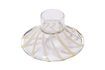 Miniature Heir yellow glass candlestick 3