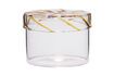 Miniature Heir yellow glass jar 1