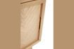 Miniature Herringbone light oak bedside table 6
