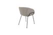 Miniature High armchair in gray fabric Feston 11