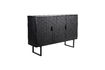 Miniature High black wooden sideboard Linc 2