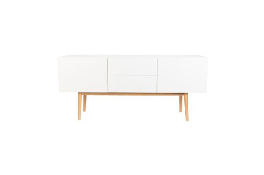High Wood buffet with 2 doors and 2 drawers