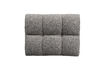 Miniaturansicht Hocker 100x70 cm Gewebter Stoff Braun Melange Allure 3