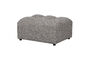 Miniatuur Hocker 100x70 cm Geweven Stof Klei Melange Allure Productfoto