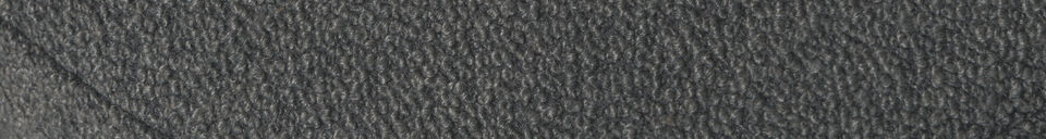 Materialbeschreibung Hocker 41x62 cm Bouclé Stahlgrau Lofty