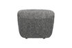 Miniature Hocker 41x62 cm Gris Chiné LOFTY 2
