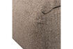 Miniaturansicht Hocker 46x91 cm Webstoff Braun Melange BAGGY 5