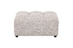 Miniaturansicht Hocker 48x100 cm Webstoff Natur ALLURE 2