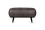 Miniaturansicht Hocker 80x55 cm Eco-Leder Dunkelgrau Statement ohne jede Grenze