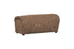 Miniatuur Hocker 91x50 cm Geweven Chenille Bruin Baggy 3
