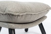 Miniaturansicht Hocker aus hellgrauem Stoff Lazy Sack 5