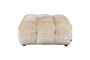 Miniatuur Hocker Hackman beige velours Productfoto