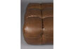 Miniature Hocker Hackman Leather Chocolate 4