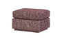 Miniatuur Hocker met dessin 40x60x50 cm Stof Bordeauxrood Lou Productfoto