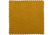 Miniature Hocker on legs velvet ochre Sara 3