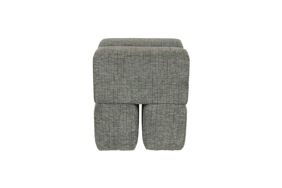 Hocker Staple Green White Label