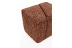 Miniatuur Hocker van polyester terracotta Dance 3
