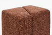 Miniatuur Hocker van polyester terracotta Dance 4