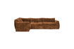 Miniatuur Hoekbank Links 3D Chenille Middenbruin BAGGY 2