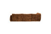 Miniatuur Hoekbank Links 3D Chenille Middenbruin BAGGY 4