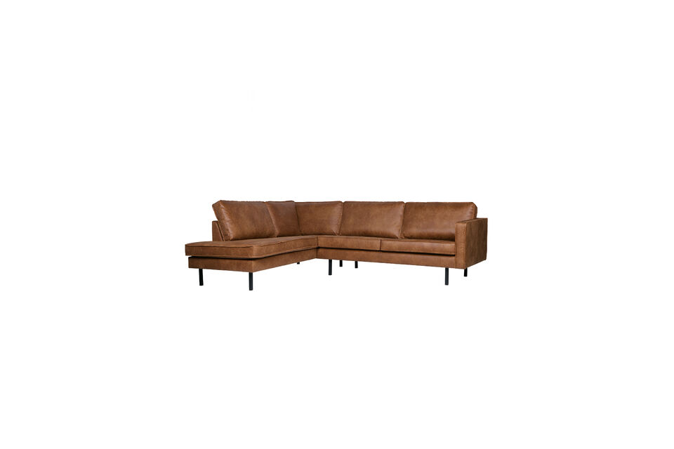 Modern en stoer design Onderdeel van de bekende Rodeo serie Bekleed met gerecycled leer (70% leer /