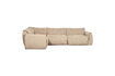 Miniatuur Hoekbank links geweven chenille zand BAGGY 2