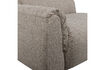Miniatuur Hoekbank links geweven stof bruin melange Baggy 3