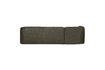 Miniatuur Hoekbank links structuur velvet Frost SLOPING 3