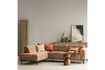 Miniatuur Hoekbank links velvet chenille taupe Statement 2